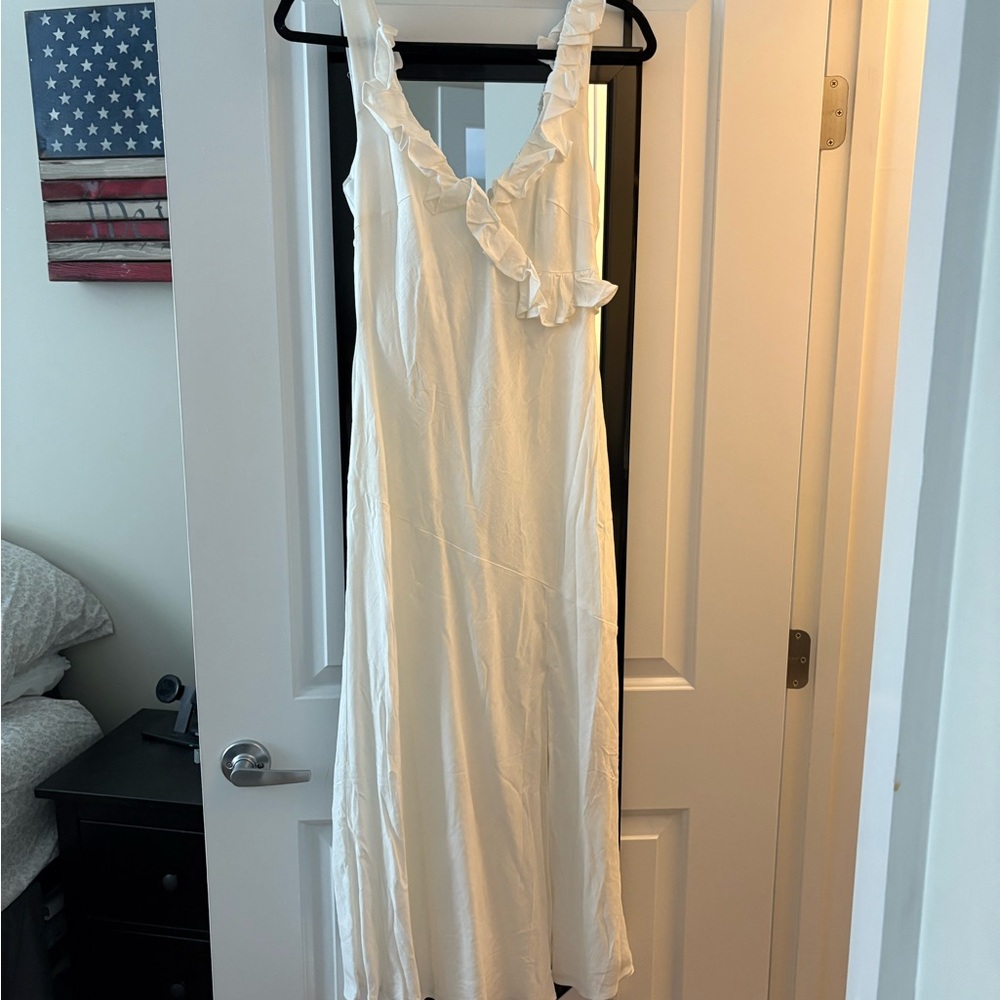 Selfie leslie “alba” ruffle dress